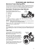 Предварительный просмотр 37 страницы Polaris Sportsman 9922452 Owner'S Manual