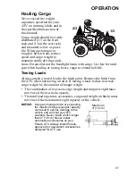 Предварительный просмотр 69 страницы Polaris Sportsman 9922452 Owner'S Manual