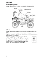 Предварительный просмотр 11 страницы Polaris Sportsman 9922551 Owner'S Manual