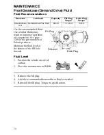 Предварительный просмотр 77 страницы Polaris Sportsman 9922551 Owner'S Manual