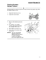 Предварительный просмотр 80 страницы Polaris Sportsman 9922551 Owner'S Manual