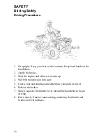 Предварительный просмотр 20 страницы Polaris Sportsman 9922553 Owner'S Manual