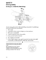 Предварительный просмотр 26 страницы Polaris Sportsman 9922553 Owner'S Manual