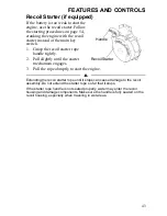 Предварительный просмотр 45 страницы Polaris Sportsman 9922553 Owner'S Manual