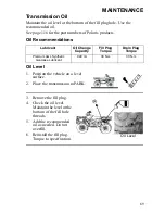 Предварительный просмотр 71 страницы Polaris Sportsman 9922553 Owner'S Manual