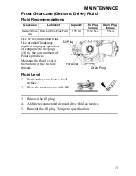 Предварительный просмотр 73 страницы Polaris Sportsman 9922553 Owner'S Manual