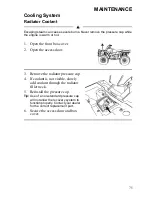 Предварительный просмотр 77 страницы Polaris Sportsman 9922553 Owner'S Manual