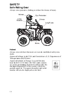 Preview for 17 page of Polaris Sportsman 9922581 Owner'S Manual