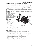 Preview for 74 page of Polaris Sportsman 9922581 Owner'S Manual