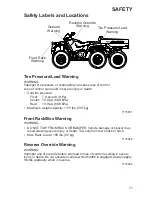 Предварительный просмотр 27 страницы Polaris Sportsman BIG BOSS 6x6 Owner'S Manual For Maintenance And Safety