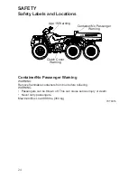 Предварительный просмотр 28 страницы Polaris Sportsman BIG BOSS 6x6 Owner'S Manual For Maintenance And Safety