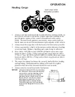 Предварительный просмотр 67 страницы Polaris Sportsman BIG BOSS 6x6 Owner'S Manual For Maintenance And Safety