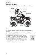 Preview for 15 page of Polaris Sportsman Forest 550 Owner'S Manual