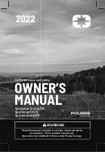 Polaris Sportsman Touring 570 2022 Owner'S Manual предпросмотр