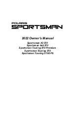 Preview for 3 page of Polaris Sportsman Touring 570 2022 Owner'S Manual