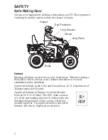 Предварительный просмотр 10 страницы Polaris Sportsman Touring 570 Owner'S Manual For Maintenance And Safety