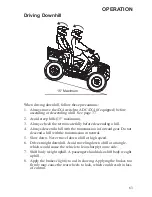 Предварительный просмотр 65 страницы Polaris Sportsman Touring 570 Owner'S Manual For Maintenance And Safety