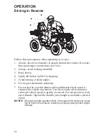 Предварительный просмотр 70 страницы Polaris Sportsman Touring 570 Owner'S Manual For Maintenance And Safety