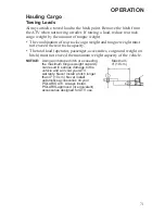 Предварительный просмотр 73 страницы Polaris Sportsman Touring 570 Owner'S Manual For Maintenance And Safety