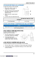 Предварительный просмотр 123 страницы Polaris Sportsman XP 1000 S 2020 Owner'S Manual For Maintenance And Safety