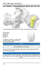 Preview for 44 page of Polaris Sportsman XP 1000 S 2022 Owner'S Manual