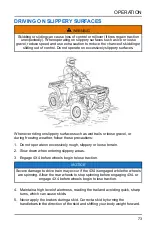 Preview for 75 page of Polaris Sportsman XP 1000 S 2022 Owner'S Manual