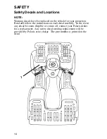 Предварительный просмотр 16 страницы Polaris Sprotsman 700 Safety And Maintenance Manual