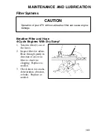 Предварительный просмотр 105 страницы Polaris Sprotsman 700 Safety And Maintenance Manual