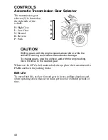 Preview for 43 page of Polaris Sprotsman MV7 Owner'S Manual