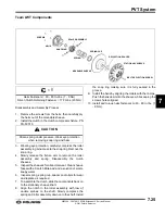 Предварительный просмотр 190 страницы Polaris Supersport 2007 Service Manual