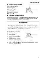 Предварительный просмотр 64 страницы Polaris SuperSport Owner'S Manual