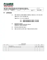 Preview for 29 page of Polaris TBM 200 LH Series Installation And Maintenance Manual