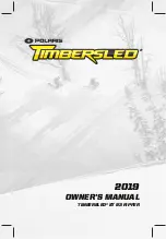 Предварительный просмотр 1 страницы Polaris Timbersled ST 93 RIPPER 2019 Owner'S Manual