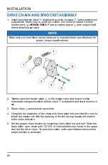 Предварительный просмотр 62 страницы Polaris Timbersled ST 93 RIPPER 2019 Owner'S Manual