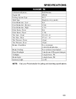 Preview for 106 page of Polaris TM 2X4 User Manual