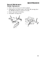 Предварительный просмотр 105 страницы Polaris Touring 2004 Owner'S Manual