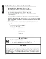 Preview for 2 page of Polaris TR36P Owner'S Manual