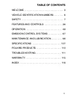 Preview for 8 page of Polaris Trail Blazer 2004 Owner'S Manual