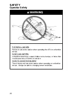 Preview for 23 page of Polaris Trail Blazer 2004 Owner'S Manual