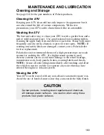 Preview for 106 page of Polaris Trail Blazer 2004 Owner'S Manual