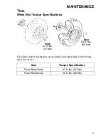 Предварительный просмотр 78 страницы Polaris Trail Blazer 9921773 Owner'S Manual