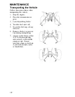 Предварительный просмотр 105 страницы Polaris Trail Blazer 9921773 Owner'S Manual