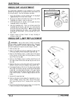 Предварительный просмотр 266 страницы Polaris TRAIL BOSS 325 2001 Manual