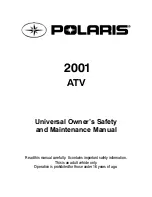 Polaris trail boss 325 Owner'S Manual предпросмотр