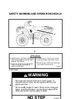 Preview for 20 page of Polaris trail boss 325 Owner'S Manual