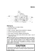 Preview for 97 page of Polaris trail boss 325 Owner'S Manual