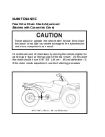 Preview for 164 page of Polaris trail boss 325 Owner'S Manual