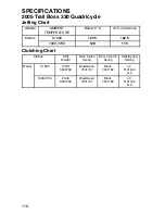 Preview for 112 page of Polaris Trail Boss 330 Quadricycle Owner'S Manual