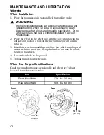 Предварительный просмотр 79 страницы Polaris Trail Boss 9920770 Owner'S Manual