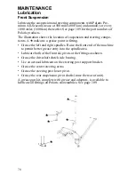 Предварительный просмотр 73 страницы Polaris Trail RMK Owner'S Manual